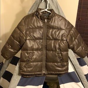 babyGap brown puffer jacket